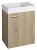 Keramik-Waschtisch 40x22 cm, Weiß Produktbild-Vorschau 8