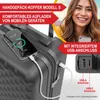 ONBEST Hartschalen Koffer Set | 4-teilig | Schwarz | mit Produktbild-Vorschau 6
