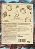 A close-up of a food product package with illustrations and nutritional information. Produktbild-Vorschau