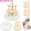 3-stupňový stojan na torty 34/20/14 cm Brand4Cake Náhľad obrázku produktu 3