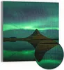 DEQORI Hybrid Leinwand Bild 50x50 cm 'Magischer Lichttanz' Produktbild-Vorschau 1