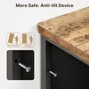 Komoda Xbro AP71, komoda z 5 materiałowymi szufladami, Podgląd zdjęcia produktu 4