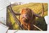 MuchoWow® Schreibtischunterlage Scottish Highlander - Zaun Produktbild-Vorschau 5