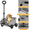 Haustierwagen faltbar, 360° drehbare Wagenstange mit Produktbild-Vorschau 6