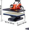 Prasa termiczna SucceBuy 12x15", maszyna do sublimacji 6 w Podgląd zdjęcia produktu 8