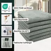 6er Set Handtücher, Baumwolle, 50x70 cm , grau Produktbild-Vorschau 2