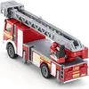 Siku Feuerwehrdrehleiter  Feuerwehrauto rot ; 1841 Produktbild-Vorschau 12