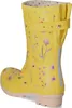 Rajn Damen Gummistiefel BUTTERFLY Gelb Synthetik Größe: 38 Produktbild-Vorschau 3