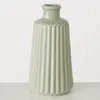 Vase Blumenvase Porzellan Esko hellgrün H 18 cm 2er Set Produktbild-Vorschau 6