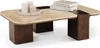 Couchtisch SURAT mit doppelter Tischplatte aus Mangoholz Produktbild-Vorschau 3