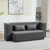 HOMCOM 2-Sitzer-Schlafsofa aus Schaumstoff mit breiten Produktbild-Vorschau 2