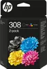 HP 308 Confezione da 2 cartucce originali per stampanti Anteprima dell’immagine prodotto 14