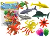 Set Meerestierfiguren 8 Stück Wasserpflanzen Produktbild-Vorschau 1