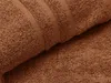 Badetuch Comfort Maxi 100x200 cm braun, 100% Baumwolle Produktbild-Vorschau 3