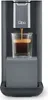 A coffee machine brewing espresso into a glass cup. Produktbild-Vorschau