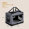 Faltbare Hundebox L 70x52x50cm, Robuste Transportbox Auto Produktbild-Vorschau 2