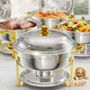WARMOUNTS Chafing Dish 4er Set 6,5QT Buffet Warmhalter aus Produktbild-Vorschau 1