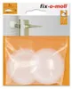 Wandpuffer rund 60mm transparent fix-o-moll Produktbild-Vorschau 1