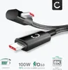 CELLONIC 100W (PD) USB C auf USB C Kabel, PD 3.1 Produktbild-Vorschau 3