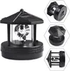 Solar LED Rotierende Wasserdicht Leuchtturm, LED Solar Produktbild-Vorschau 4