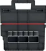A black plastic tool organizer with a red stripe across the middle. Anteprima dell’immagine prodotto