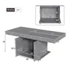 MODFU Eettafel. Uitschuifbare en inklapbare tafel met Productafbeelding-voorbeeld 6