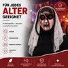 Horror Braut Nonne Maske – Halloween Kostüm & Fasching Produktbild-Vorschau 2