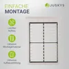 Juskys Polsterbett Florenz 140 x 200 cm mit Matratze, Produktbild-Vorschau 7