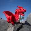 RAPPA Plschdrache 40 cm rot ECO-FRIENDLY Produktbild-Vorschau 4