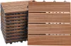 WPC 11 x dřevěné dlaždice á 30 x 30 x 22 cm, barva světle Náhled obrázku produktu 4