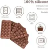 6 Stück Schokoladenform Silikon Pralinenform Silikon Produktbild-Vorschau 5