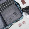 Kulturbeutel, Kulturtasche, Kosmetiktasche mit Mesh und Zip Produktbild-Vorschau 6