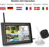SecuFirst 2K Überwachungskamera Aussen Set mit Monitor,4X Produktbild-Vorschau 11