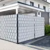 LARS360 Grau 70m PVC Sichtschutzmatte Sichtschutzfolie Produktbild-Vorschau 7