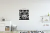 MuchoWow® Textilposter Sumatra-Tiger vor schwarzem Produktbild-Vorschau 2