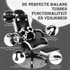 Puluomis gaming stoel met voetsteun, bureaustoel, Productafbeelding-voorbeeld 8