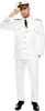 A man in a captain's uniform salutes. Produktbild-Vorschau