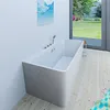 freistehende Badewanne Wanne Acryl F05 170x80cm mit Produktbild-Vorschau 3