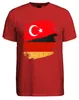 Türkische Deutsche Flagge Türkei Deutschland Fußball Fan Produktbild-Vorschau 2