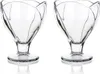 Coupe à glace, coupe à glace en verre, élégante, set de 2 Voir les images du produit 1