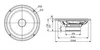 Focal ISU 200, 2-weg inbouw luidsprekersysteem, passief, Productafbeelding-voorbeeld 2