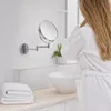 Kleine Wolke Kosmetikspiegel RIDGE MIRROR Silberfarben Produktbild-Vorschau 4