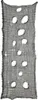Schwarzer dekorativer Horrorstoff 60 x 300 cm - Halloween Produktbild-Vorschau 6