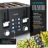 Grille-pain Arendo, 4 fentes courtes, pour 4 tranches, 1750 Voir les images du produit 2