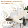 Hawthyhome fauteuil à bascule rembourré fauteuil de Voir les images du produit 6