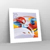 Poster - Poster ohne Rahmen - Abstraktion modern - 30x30 cm Produktbild-Vorschau 7