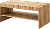 A wooden coffee table with a shelf, presented against a white background. Anteprima dell’immagine prodotto