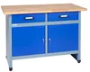 Küpper Werkbank 12057, 120x84x60 cm, 2 Schubladen, 2 Türen, Produktbild-Vorschau 1