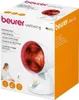 The image shows the retail packaging of a Beurer infrared lamp, with a partial view of the product itself. Produktbild-Vorschau