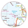XXL Deutschlandkarte Topografisch 100 x 70cm, abwischbar  Produktbild-Vorschau 5